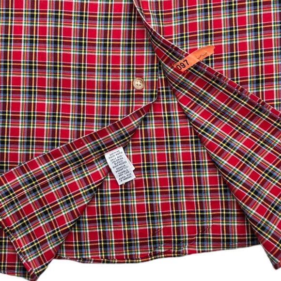 Polo Ralph Lauren Shirts Men’s XL Plaid Long Sleeve‎ Button Down Classic Fit Red - Picture 8 of 8